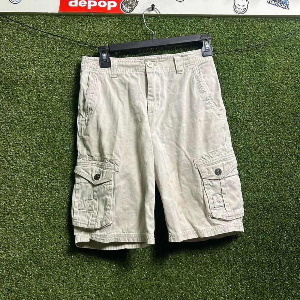 Quiksilver Men's Cream and Tan Shorts